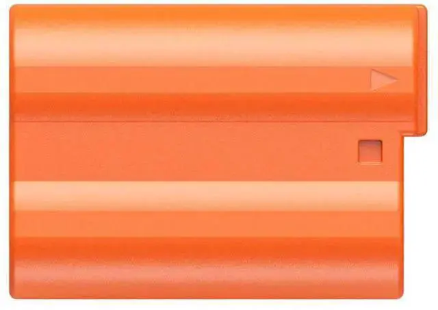 Alt view image 4 of 7 - WISDUM SmallRig EN-EL15c 17.28Wh 7.2V 2400mAh USB-C Rechargeable Camera Battery, Orange