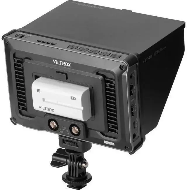 Alt view image 3 of 7 - WISDUM Viltrox DC-L2 7" WXGA Touchscreen On-Camera Monitor, Supports 3G-SDI/4K HDMI