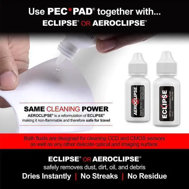 Alt view image 3 of 7 - WISDUM Photographic Solutions Pec*Pad Photowipes for Photographic Emulsions, 100 Sheets 4x4"