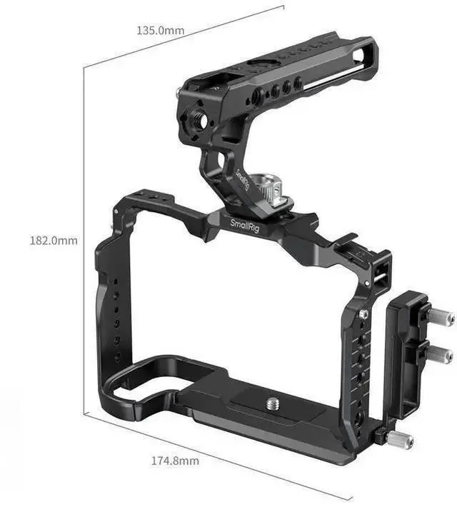 Alt view image 3 of 7 - WISDUM SmallRig 4520 Camera Cage Kit for Z6III Camera