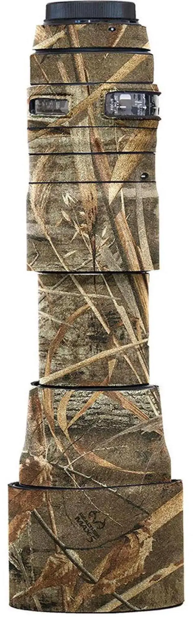 Main image of WISDUM LensCoat Cover for Sigma 150-600mm f/5-6.3 DG OS HSM Contemporary Lens, Realtree Max5