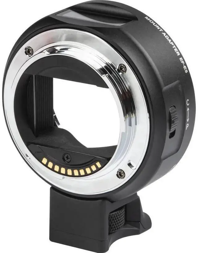 Alt view image 2 of 7 - WISDUM Viltrox Mark V EF-E5 EF Lens to E-Mount Body Adapter with OLED Screen