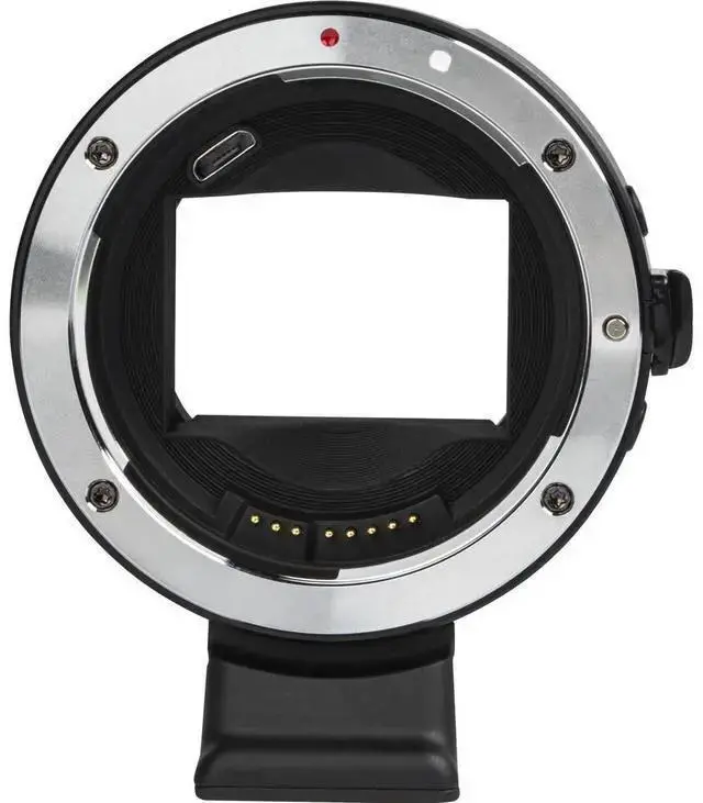 Alt view image 5 of 7 - WISDUM Viltrox Mark V EF-E5 EF Lens to E-Mount Body Adapter with OLED Screen
