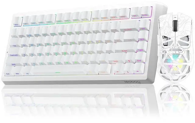 Main image of LEOBOG Hall Effect Keyboard and Mouse Combo, LEOBOG A80 RT Hall Effect Keyboard SC620 Wireless Mouse