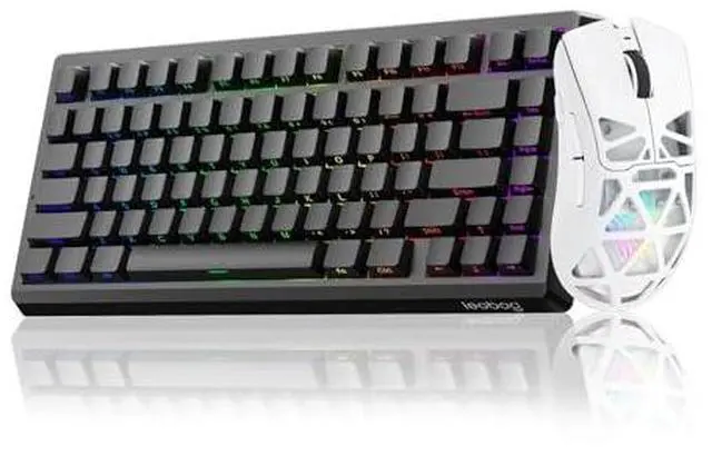 Main image of LEOBOG Hall Effect Keyboard and Mouse Combo, LEOBOG A80 RT Hall Effect Keyboard SC620 Wireless Mouse