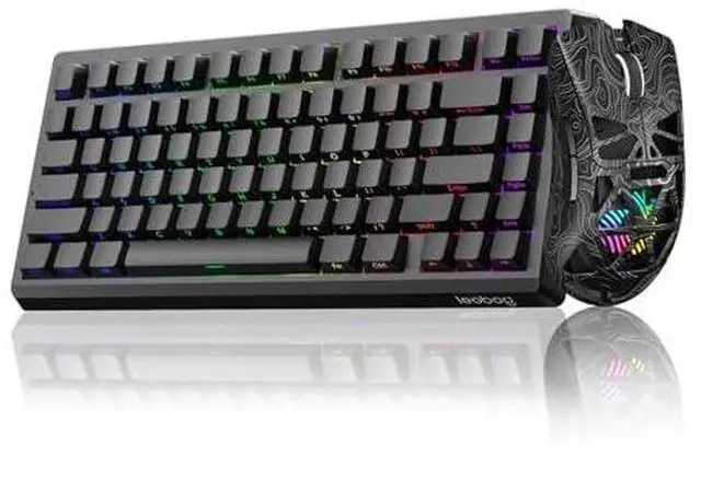 Main image of LEOBOG Hall Effect Keyboard and Mouse Combo, LEOBOG A80 RT Hall Effect Keyboard SC620 Wireless Mouse