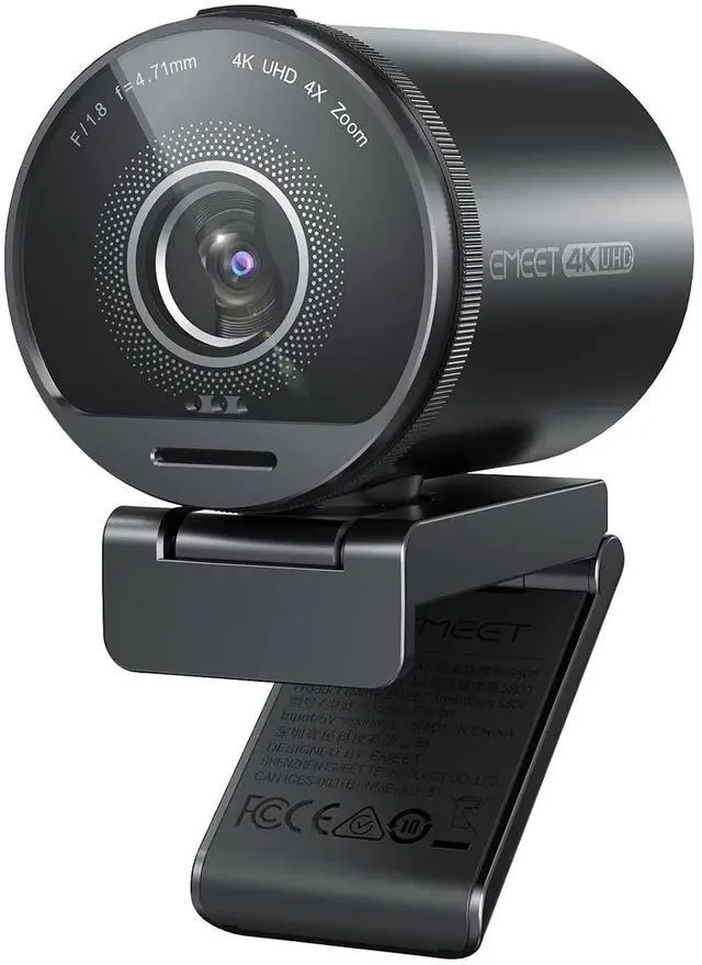 Main image of SmartCam S800 4K Webcam for Streaming, 1/2'' Sensor, Supports HDR, PDAF&TOF Dual-autofocus, 1080P@60fps, 2 Noise-Cancelling Mics, 40°-73° FOV, Perfect for Live Streaming & Online Meetings