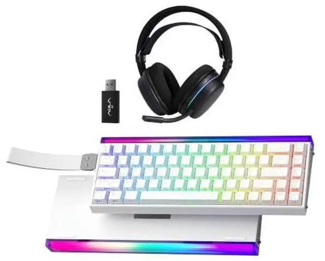 Main image of Aula Hall Effect Keyboard and Headset Combo, Aula Hero 68 HE Hall Effect Keyboard G7 Wireless Headset