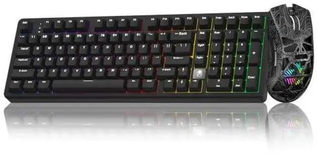 Main image of LEOBOG Wireless Keyboard and Mouse Combo, LEOBOG HI98C Pro Wireless Keyboard SC620 Wireless Mouse