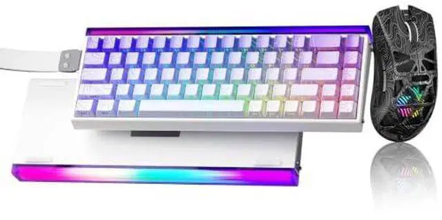Main image of Aula Hall Effect Keyboard and Mouse Combo, Aula Hero 68 HE Hall Effect Keyboard SC620 Wireless Mouse
