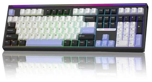 Alt view image 2 of 7 - Aula Wireless Keyboard and Headset Combo, Aula H108 Wireless Keyboard G7 Wireless Headset