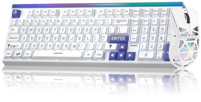 Main image of Aula Hall Effect Keyboard and Mouse Combo, Aula Hero99 Hall Effect Keyboard SC620 Wireless Mouse