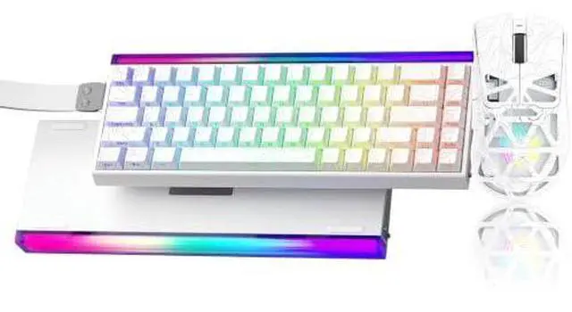 Main image of Aula Hall Effect Keyboard and Mouse Combo, Aula Hero 68 HE Hall Effect Keyboard SC620 Wireless Mouse