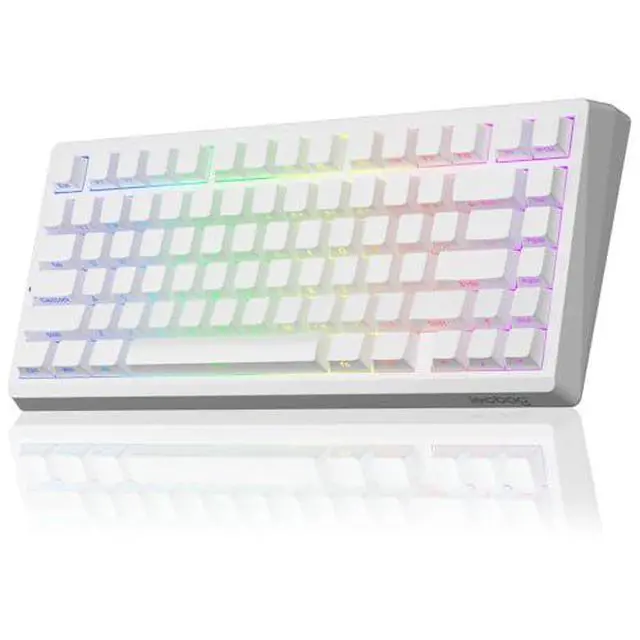 Alt view image 2 of 7 - LEOBOG Hall Effect Keyboard and Mouse Combo, LEOBOG A80 RT Hall Effect Keyboard SC620 Wireless Mouse