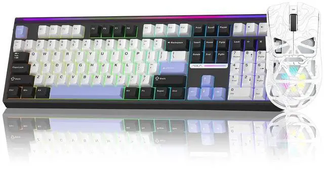 Main image of Aula Wireless Keyboard and Mouse Combo, Aula H108 Wireless Keyboard SC620 Wireless Mouse