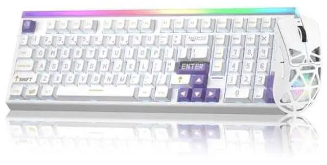 Main image of Aula Hall Effect Keyboard and Mouse Combo, Aula Hero99 Hall Effect Keyboard SC620 Wireless Mouse