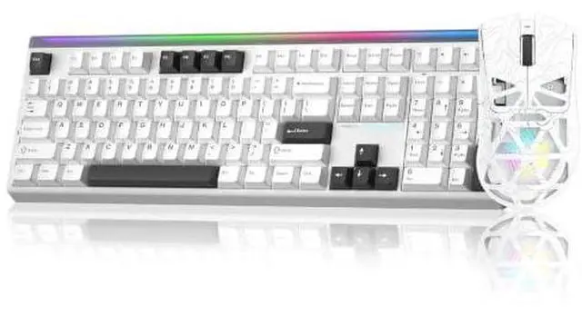 Main image of Aula Wireless Keyboard and Mouse Combo, Aula H108 Wireless Keyboard SC620 Wireless Mouse