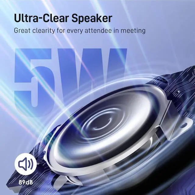 Alt view image 5 of 7 - Luna Plus Bluetooth USB Speakerphone + C950 Webcam