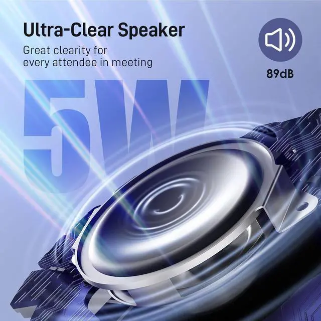 Alt view image 5 of 7 - Luna Plus Kit Bluetooth USB Speakerphone + C960 Webcam