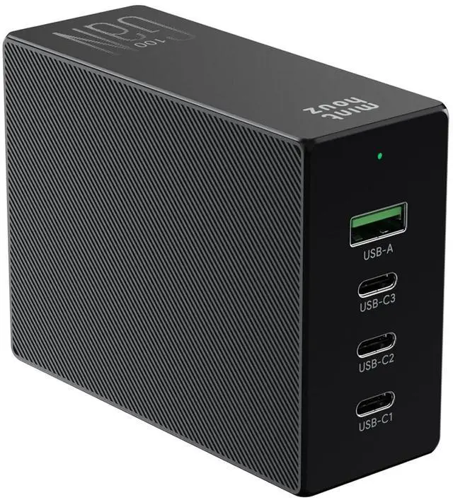 Main image of Phone Charger Fast 100W USB C Charger Block with Cable, 4-Port Fast Charging Power Adapter for MacBook Pro/Air, iPad, iPhone 17/17 Plus/17 Pro Max/16/16 Pro Max