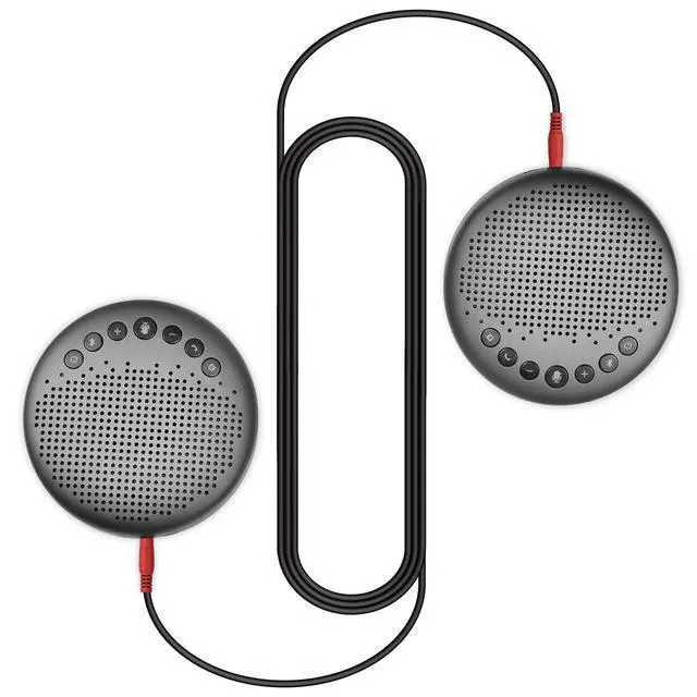 Alt view image 3 of 7 - Daisy Chain Cable 3.5mm Male to Male Stereo Audio Aux Cable, Use for Luna/Luna Plus/Luna Plus Kit/Luna Lite/M3/M220/M2/M2 MAX Speakerphone/Meeting Capsule, Expand Meeting up to 12/16 People