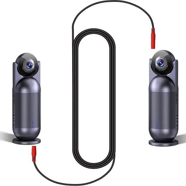 Alt view image 2 of 7 - Daisy Chain Cable 3.5mm Male to Male Stereo Audio Aux Cable, Use for Luna/Luna Plus/Luna Plus Kit/Luna Lite/M3/M220/M2/M2 MAX Speakerphone/Meeting Capsule, Expand Meeting up to 12/16 People