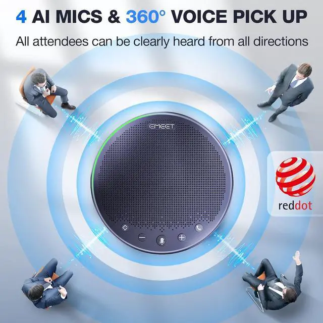 Alt view image 3 of 7 - 2 M3 Bluetooth Speakerphone & 1 Daisy Chain