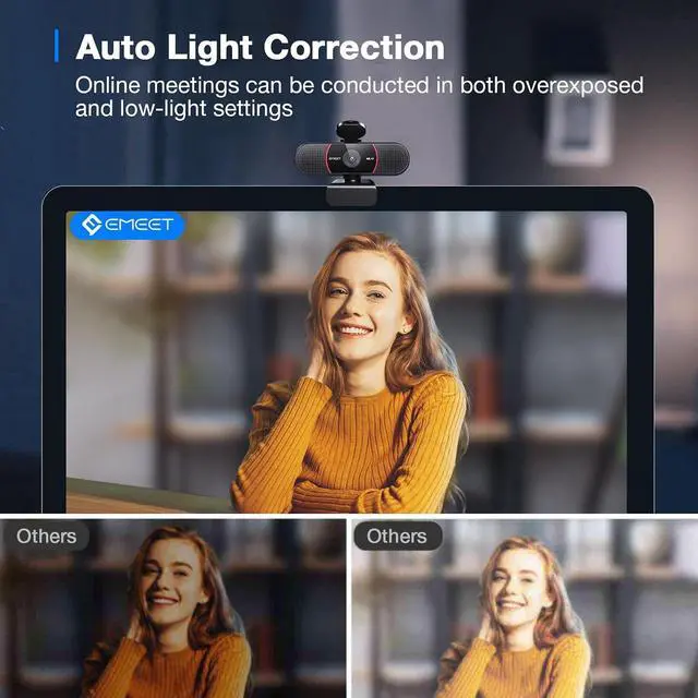 Alt view image 5 of 7 - C960 4K and C950 1080P Webcam for PC