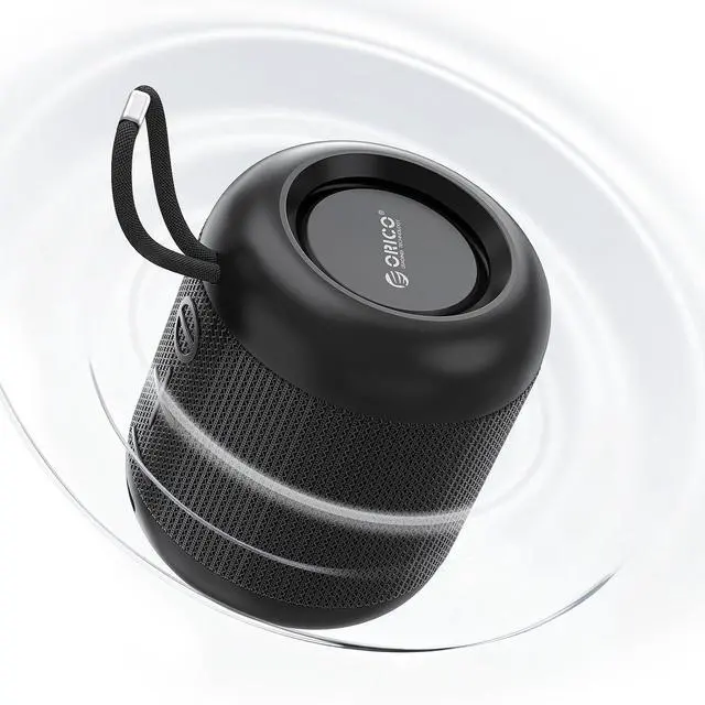 Main image of Portable Bluetooth Speaker, 27H Playtime, IPX5, Wireless, Small | Bluetooth 6.0, TWS Pairing, HiFi Sound, Beach Essentials for Home, Outdoor, Camping and Travel, Black - BG01