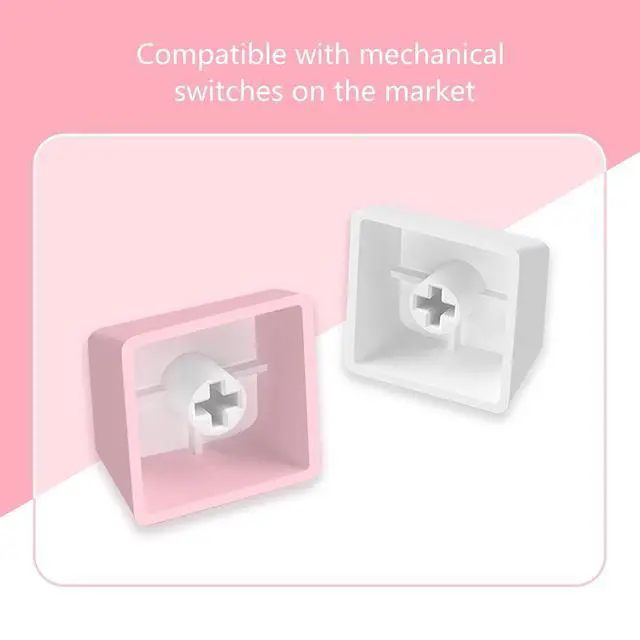 Alt view image 5 of 7 - Custom 3D Model Keycap Set, Cute Animal OEM R4 Profile ESC-Keys for Cherry MX Switches Mechanical Gaming Keyboard