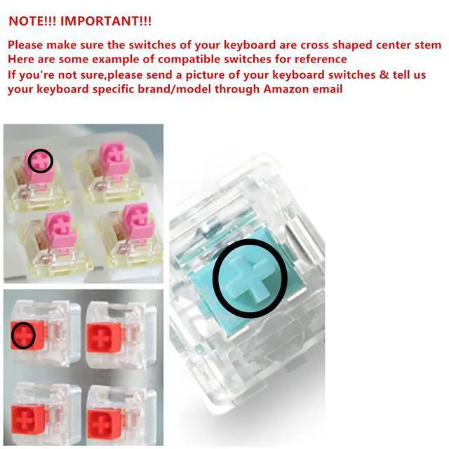 Alt view image 7 of 7 - ZOMOPLUS Cute Keycaps,Novelty Cat-Claws Keycap 3D Model OEM Profile Keyboard Keycaps Squishy-Paws Custom Key Caps for Cherry MX Switches Mechanical Gaming Keyboard Catpaw ESC-Key Keycap(4 Pack)