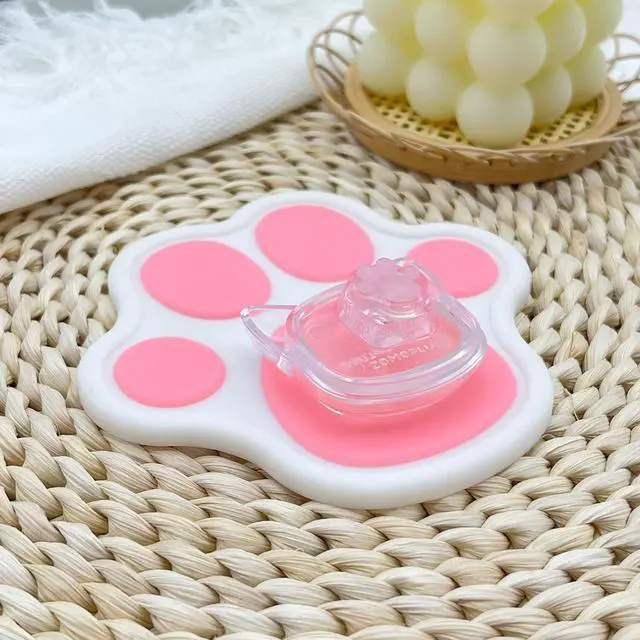 Alt view image 7 of 7 - Cute Cat-Claws Keycap 3D Model OEM Profile Keyboard Key Cap for Cherry MX Switches Mechanical Gaming Keyboard Catpaw ESC-Key Keycap (Translucent-Pink, 1pcs)