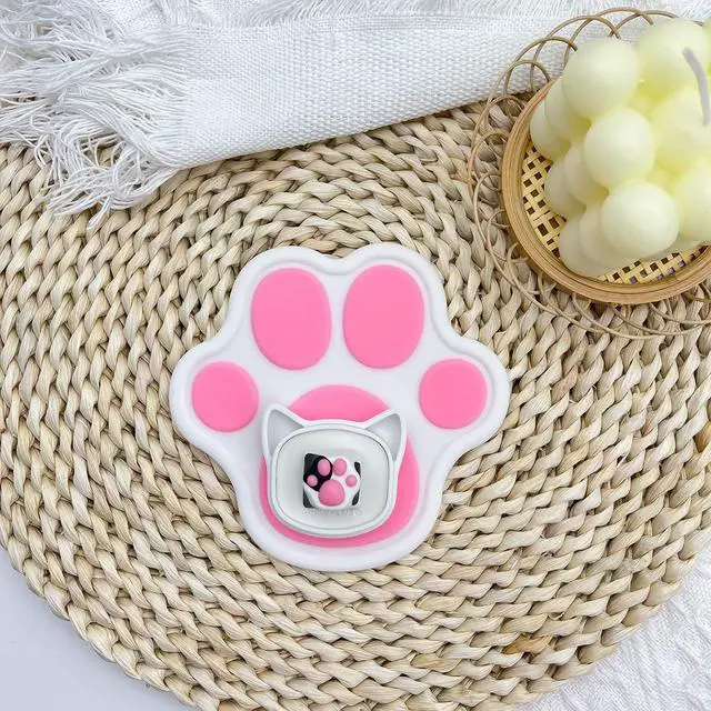 Alt view image 6 of 7 - ZOMOPLUS Cute Keycaps,Novelty Cat-Claws Keycap 3D Model OEM Profile Keyboard Keycaps Squishy-Paws Custom Key Caps for Cherry MX Switches Mechanical Gaming Keyboard Catpaw ESC-Key Keycap(Cow1pcs)