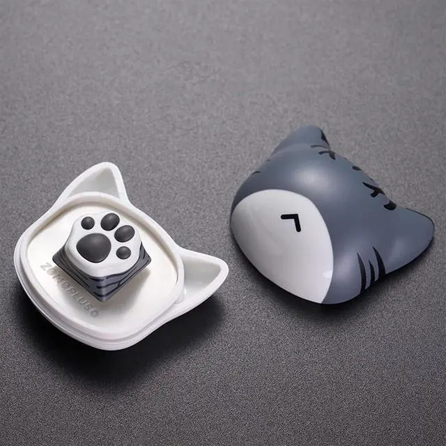 Alt view image 5 of 7 - ZOMOPLUS Cute Keycaps,Novelty Cat-Claws Keycap 3D Model OEM Profile Keyboard Keycaps Squishy-Paws Custom Key Caps for Cherry MX Switches Mechanical Gaming Keyboard ESC-Key Keycap(Dragen-Li1pcs)
