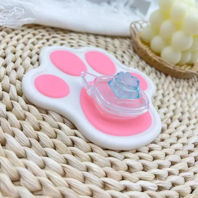 Alt view image 7 of 7 - Cute Keycaps,Novelty Cat-Claws Keycap 3D Model OEM Profile Keyboard Keycaps Squishy-Paws Custom Key Caps for Cherry MX Switches Mechanical Gaming Keyboard ESC-Key Keycap(Translucent-Blue1pcs)