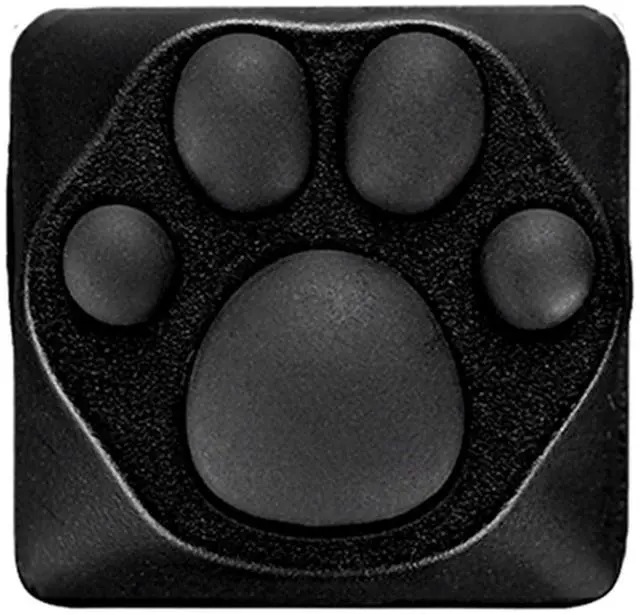 Main image of ZOMOPLUS Cute Keycaps,Novelty Cat-Claws Keycap 3D Model OEM Profile Keyboard Keycaps Custom Key Caps for Cherry MX Switches Mechanical Gaming Keyboard Catpaw ESC-Key Keycap(BlackGray1pcs)