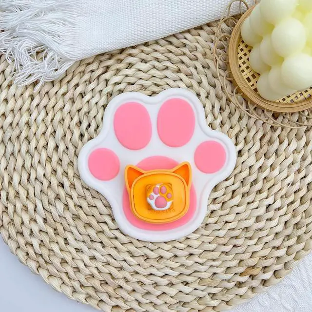 Alt view image 6 of 7 - ZOMOPLUS Cute Keycaps,Novelty Cat-Claws Keycap 3D Model OEM Profile Keyboard Keycaps Squishy-Paws Custom Key Caps for Cherry MX Switches Mechanical Gaming Keyboard(Orange1pcs)