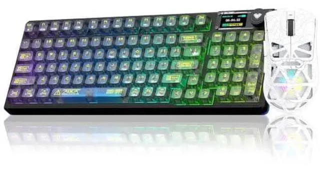 Main image of Aula Wireless Keyboard and Mouse Combo, Aula F98Pro Wireless Keyboard SC620 Wireless Mouse