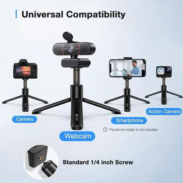 Alt view image 3 of 7 - C960 4K and C960 4K kit Webcam for PC