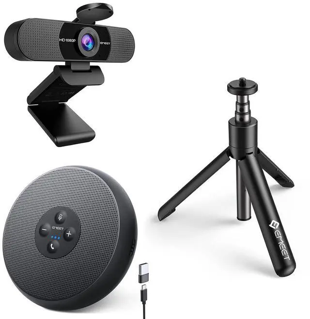 Main image of USB Speakerphone M1A & C960Kit Webcam with Tripod