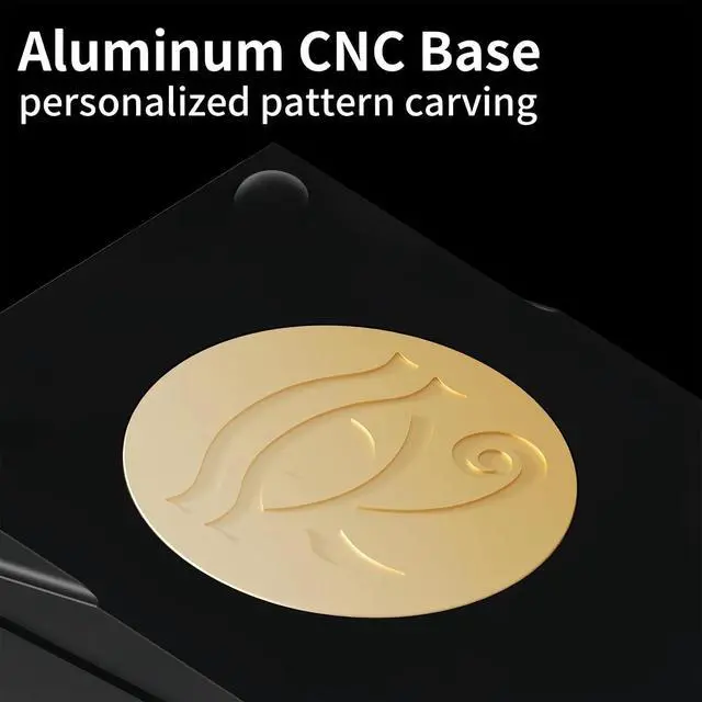 Alt view image 4 of 7 - Stars21 Mechanical Number Pad,VIA/QMK Programmable Macro Numpad Aluminum CNC Gasket Hot Swappable Wireless Numeric Keypad BT5.0/2.4Ghz/USB-C RGB Gaming Keypad Kit for Laptop/PC (Black2)