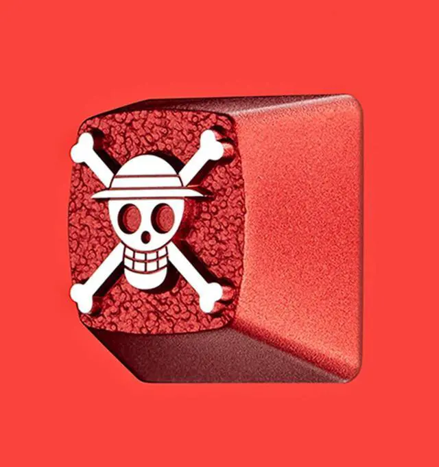 Alt view image 3 of 7 - X ZOMOPLUS Custom Japanese Anime Keycaps,Artisan Metal ESC Key Caps for Cherry MX Switches Mechanical Gaming Keyboard Replacement, PC Gamer Gifts (Red2)