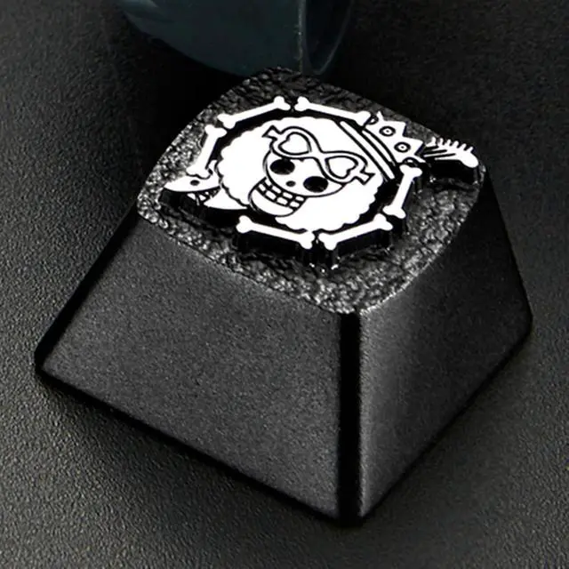 Alt view image 2 of 7 - X ZOMOPLUS Custom Japanese Anime Keycaps,Artisan Metal ESC Key Caps for Cherry MX Switches Mechanical Gaming Keyboard Replacement, PC Gamer Gifts (Black)
