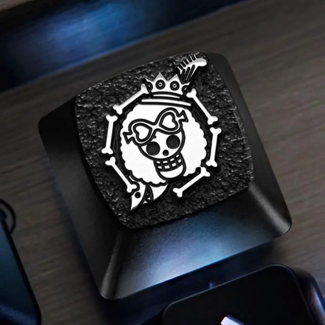 Alt view image 5 of 7 - X ZOMOPLUS Custom Japanese Anime Keycaps,Artisan Metal ESC Key Caps for Cherry MX Switches Mechanical Gaming Keyboard Replacement, PC Gamer Gifts (Black)