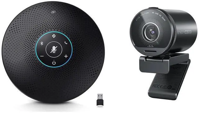 Main image of M2max Bluetooth Speakerphone and S800 4K Webcam for Streaming