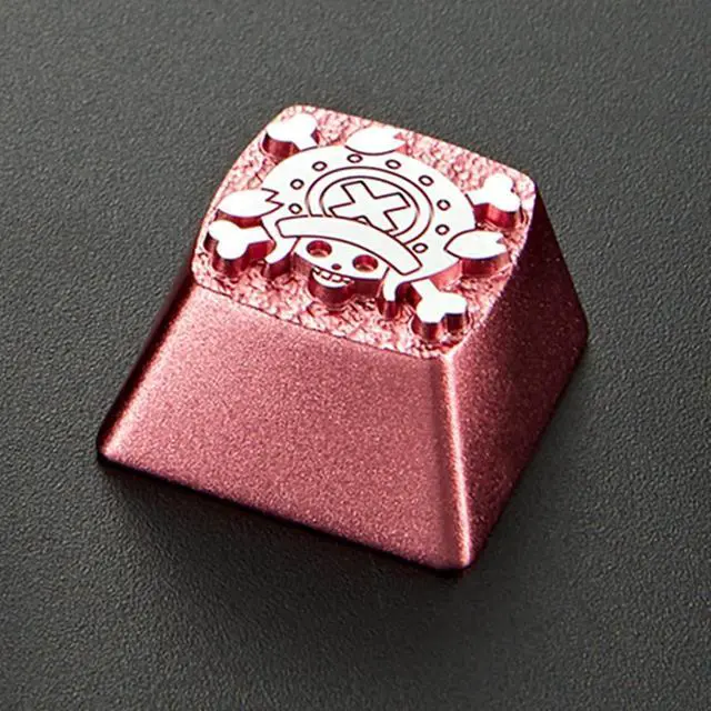 Alt view image 2 of 7 - X ZOMOPLUS Custom Japanese Anime Keycaps,Artisan Metal ESC Key Caps for Cherry MX Switches Mechanical Gaming Keyboard Replacement, PC Gamer Gifts (Pink2)