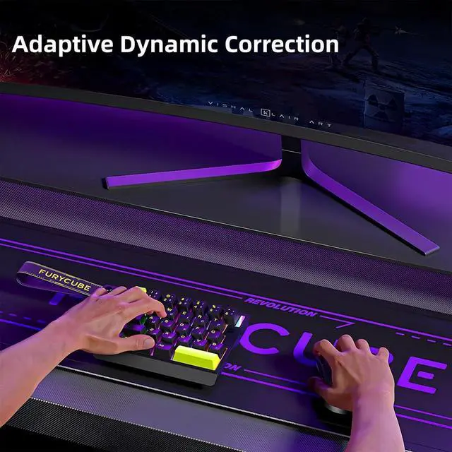 Alt view image 5 of 7 - M30HE Rapid Trigger Gaming Keyboard,Hall Effect Magnetic Switch One Handed Hot Swap RGB Wired Mechanical Keyboard Adjustable Actuation 8K Hz Polling Rate Macro Keypad for E-Sports Gamer (Black)