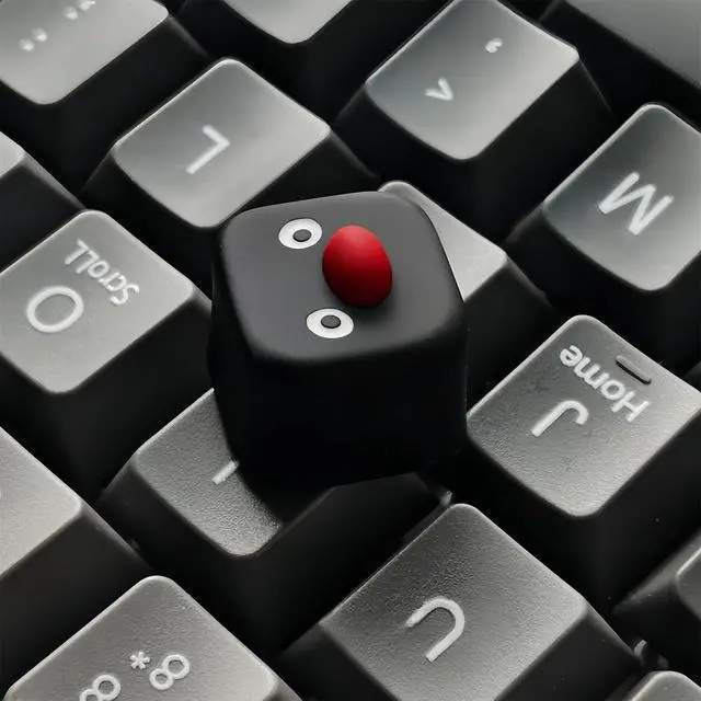 Alt view image 6 of 7 - Cute Penguin Keycaps,Custom Artisan Resin Keycaps Kawaii Cartoon ESC Key Caps for Cherry MX Switches Mechanical Gaming Keyboard Replacement,PC Gamer Gifts (Fish)