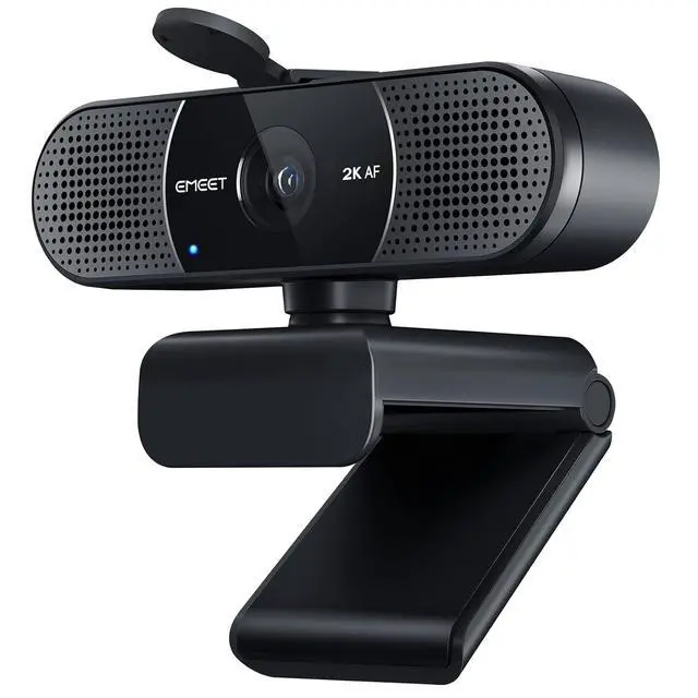 Alt view image 6 of 7 - 1080P HD Webcam C960 Web Camera with Microphone C960 2K Webcam with Microphone, 2K UHD, 2 Noise-Reduction Mics