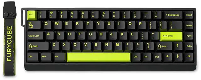 Main image of M68 HE Rapid Trigger RGB Gaming Keyboard,65% Hall Effect Magnetic Switch with Adjustable Actuation 8000 Hz Polling Rate Hot Swap Wired Mechanical Keyboard for PC/Mac Gamer (Black)